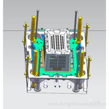 Plastic Vegetable And Fruit Plastic Crate Mould